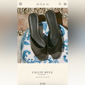 DOEN CALLIE MULE size 39.5